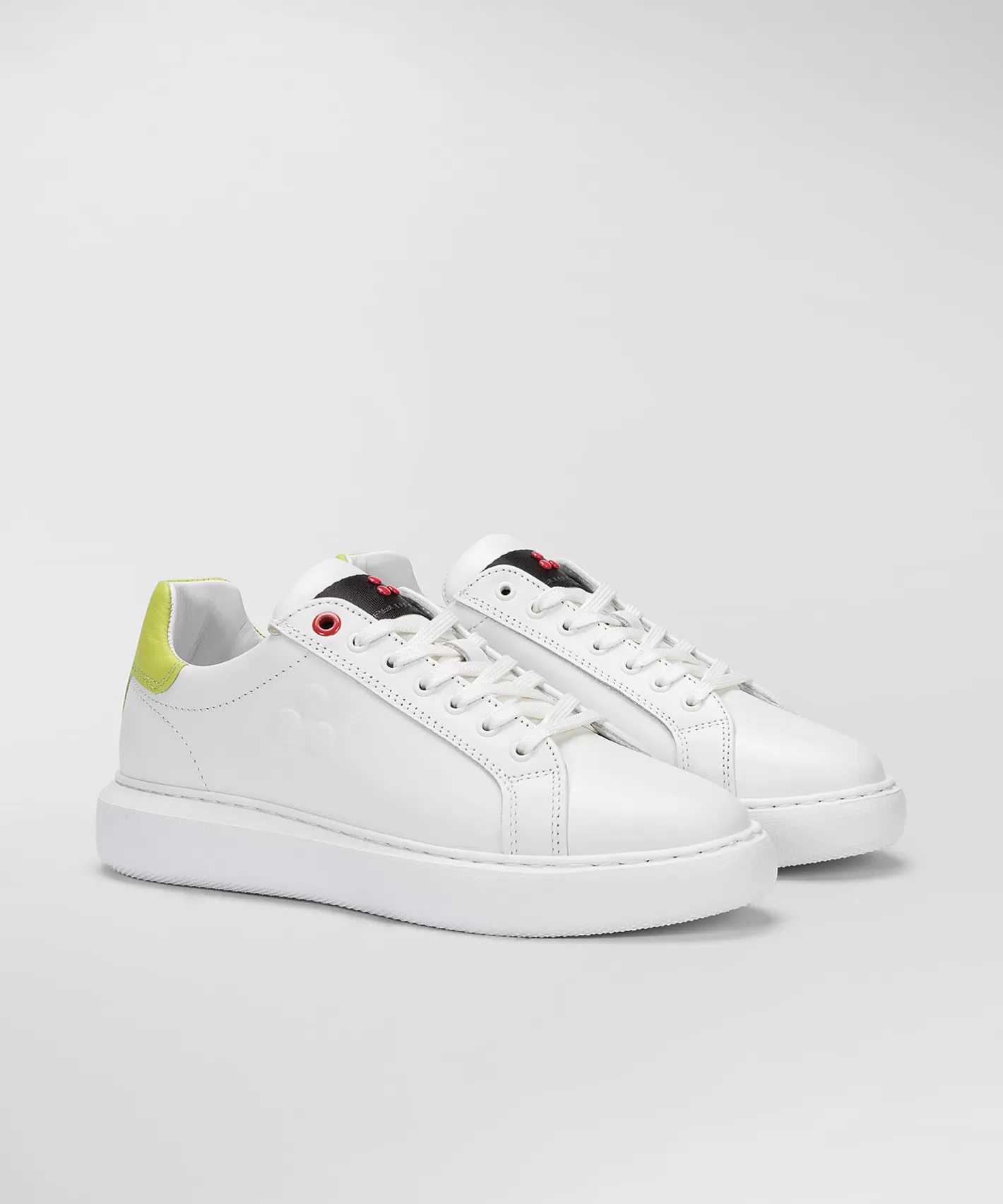 Peuterey Sneaker-Packard 02 Weiss - Apfelgrun