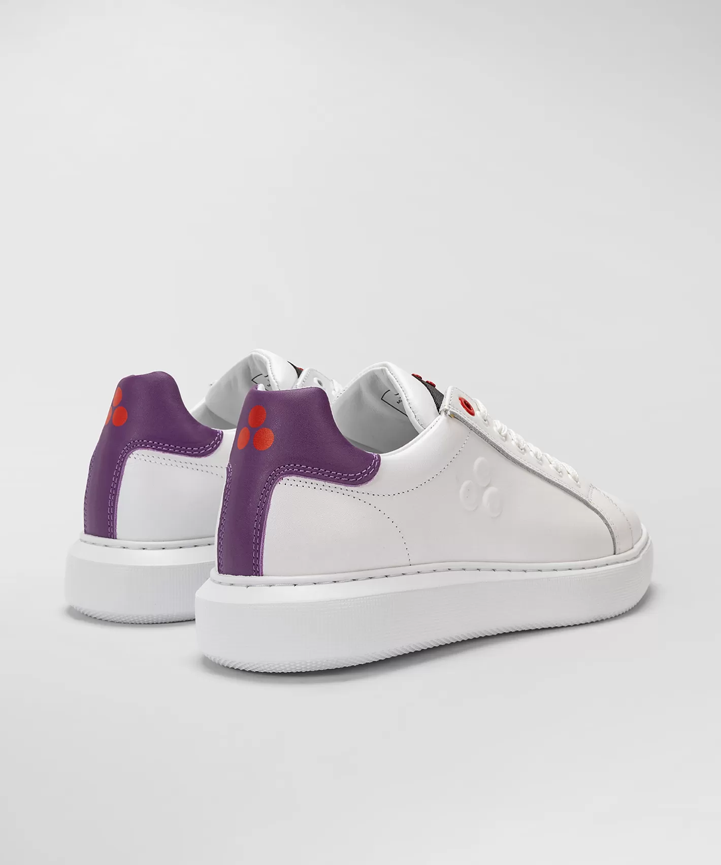 Peuterey Sneaker-Packard 02 Weiss - Purple Florence